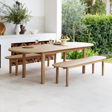 6 Seater Corfu Outdoor Extendable Dining Set