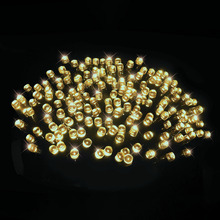 240 Warm White LED Solar Fairy Lights
