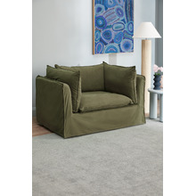 Jude Oversized Slipcover Armchair