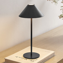 Evie Steel LED Cordless Touch Lamp