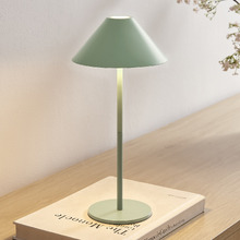 Evie Steel LED Cordless Touch Lamp