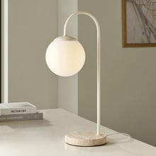 Rhea Travertine Table Lamp