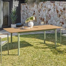 Coogee Extendable Eucalyptus Wood Outdoor Dining Table