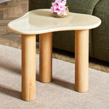 Iggy Irregular Marble Side Table