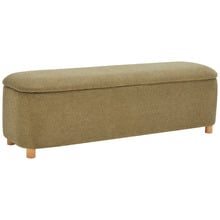 Duncan Boucle Storage Ottoman Bench