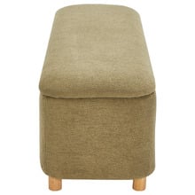 Duncan Boucle Storage Ottoman Bench