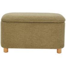 Duncan Boucle Storage Ottoman Bench
