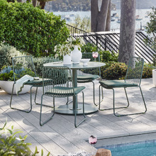 4 Seater Nadi Aluminium Outdoor Dining Table & Chair Set