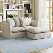 Montauk 2 Seater Sofa & Ottoman Set
