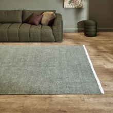 Olive Tully Hand-Woven Wool-Blend Rug