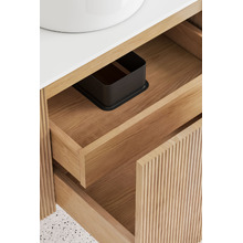 Nomad II 900mm Vanity Package with Round Shaving Cabinet