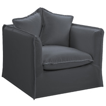 Montauk Upholstered Slipcover Armchair