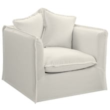 Montauk Upholstered Slipcover Armchair