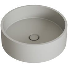 Clover 382mm Round Concrete Above Counter Basin