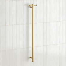Leo Vertical Heated Towel Bar