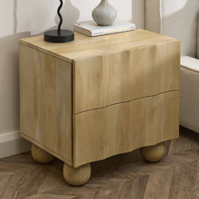Hendry Mango Wood Bedside Table