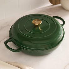 3.5L Cast Iron French Pan