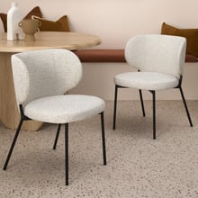 Petra Upholstered Dining Chairs (Set of 2)