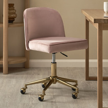 Juliet Velvet Home Office Chair