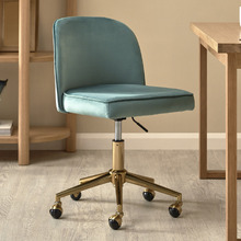 Juliet Velvet Home Office Chair