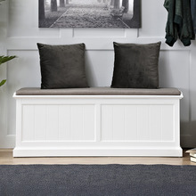 Hamptons Cushioned Storage Bench
