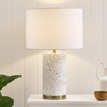 Lux Terrazzo & Brass Table Lamp