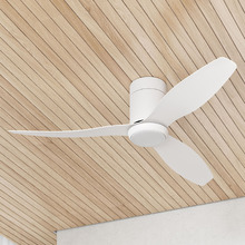 Alina 132cm DC Low Profile Ceiling Fan with LED Light