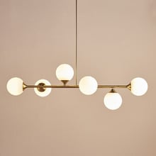 Remy Frosted Glass 6 Light Pendant