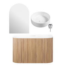 Nomad II 750mm Vanity Package with Arched Shaving Cabinet
