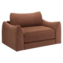 Aldo 1.5 Seater Oversized Single Boucle Sofa Bed