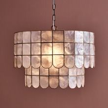 Idris Capiz Shell Pendant Light