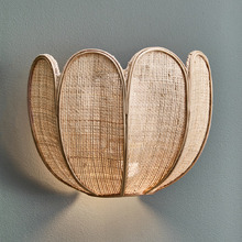 Vernon Raffia Wall Sconce