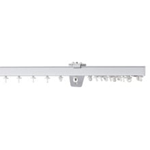 140cm Eden S-Fold Curtain Track & Hooks Set