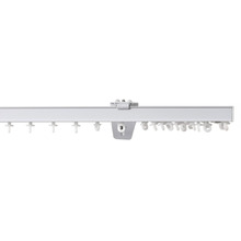 Stella S-Fold Curtain Track & Hooks Set