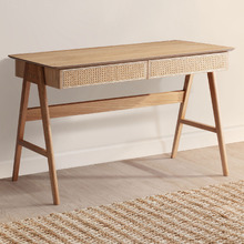 Torbsy Rattan Office Writing Desk