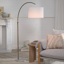 Lorah Metal Arc Floor Lamp