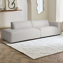 Russo 4 Seater Upholstered Sofa with Chaise