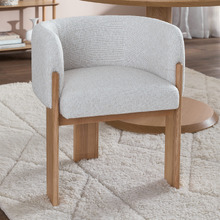 Benji Upholstered Ash Wood Dining Chair