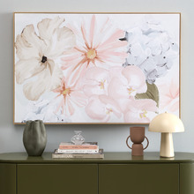 Rosewater Dreams Framed Canvas Wall Art