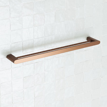 Clovelly 750mm Bronze Double Towel Rail