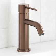 Clovelly Bronze Curved Basin Mixer