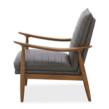 Aldric Genuine Leather Armchair