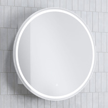 Soho 800mm Round LED Mirrored Shaving Cabinet