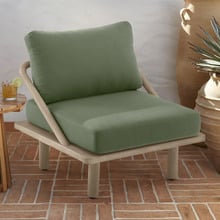 Bilgola Acacia Wood Outdoor Lounge Chair