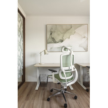 Jayce Natural Travertine & Metal Desk Lamp