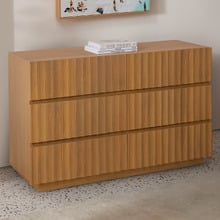 Mia Mango Wood 6 Drawer Chest
