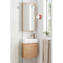 Cali 460mm Wall Hung Single Vanity with Integrated Basin