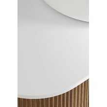 Nomad 900mm Walnut Wall Hung Single Vanity