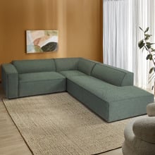 Russo 5 Seater Upholstered Sofa Set
