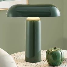 Larkin Iron LED & Cordless Lamp with Charging Cable